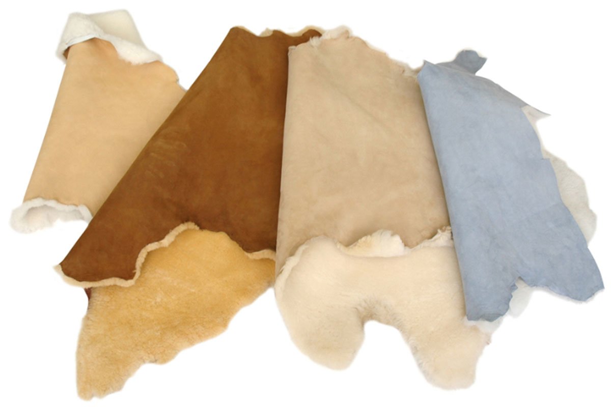 double face sheepskin for garments are more soft